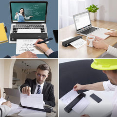 Hanyin HPRT MT800 Wireless Home Portable Small A4 Printer - Black | Bluetooth connection to mobile phone for printing at any time | Portable mini printer