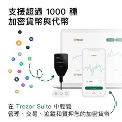 Trezor Safe 5 加密貨幣硬體錢包 – 進階安全保護與多幣種支援