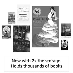 All-new Amazon Kindle 11th Generation (2022) – The lightest and most compact Kindle, now with a 6” 300 ppi high-resolution display, and 2x the storage