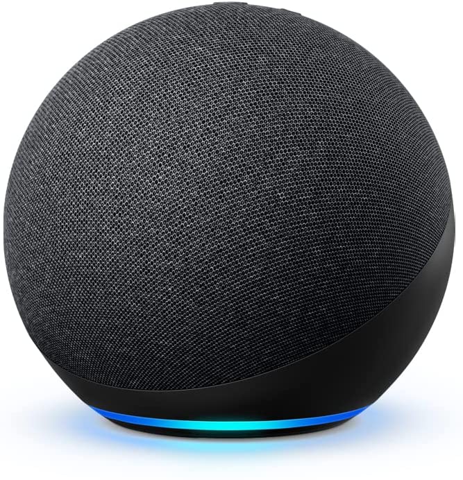 Echo (4th Gen) - Spherical design with rich sound, smart home hub, and Alexa