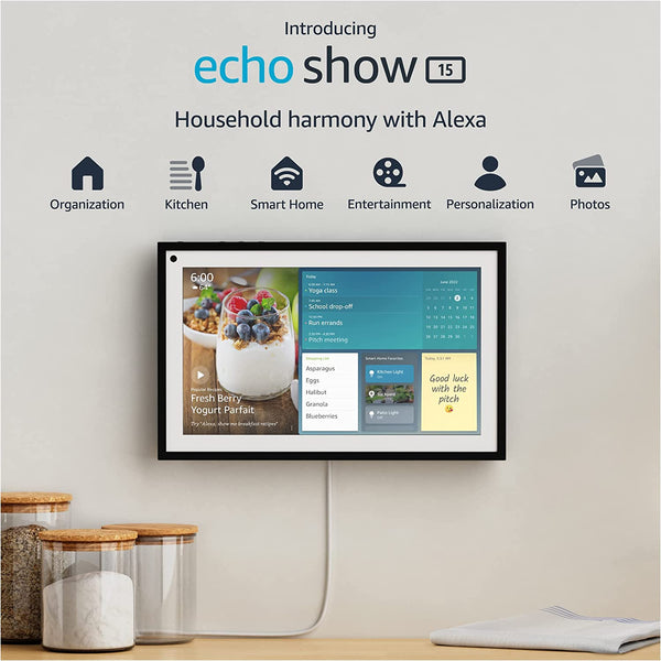 亞馬遜Echo Show 15 全高清15.6 英寸智能顯示屏– Emotiontech Store