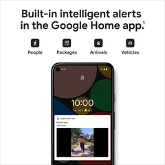 Google Nest Doorbell (Battery) - Wireless Doorbell Camera - Video Doorbell