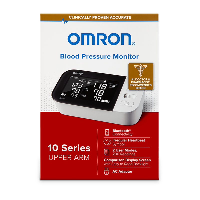 Omron 10 Series Wireless Upper Arm Blood Pressure Monitor BP7450