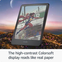 亞馬遜 Kindle Colorsoft Signature 版 32GB – 彩色顯示螢幕電子書閱讀器 – 金屬黑