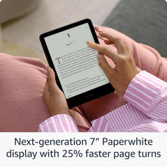 New Amazon Kindle Paperwhite (16 GB) – with a new 7-inch anti-glare display 