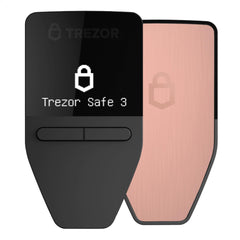 Trezor Safe 3 加密貨幣硬體錢包 – 高安全性比特幣與加密資產存儲