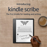 亞馬遜 Kindle Scribe – 第一款用於閱讀和寫作的 Kindle，配備 10.2 英寸 300 ppi 解像度顯示屏，包括觸控筆