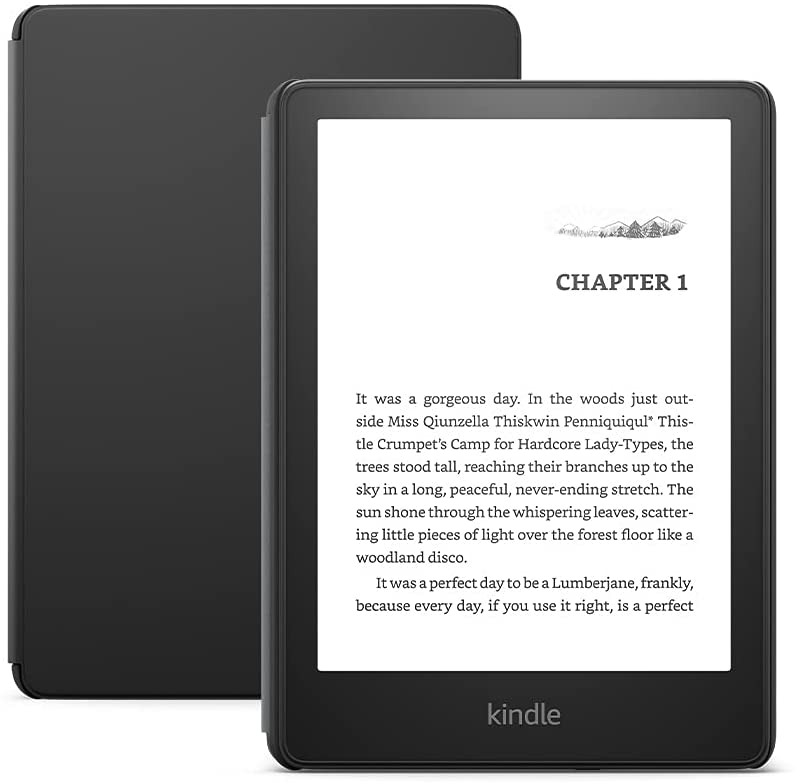 Amazon Kindle Paperwhite Kids (8 GB) with Cover – Now with a 6.8″ display and adjustable warm light