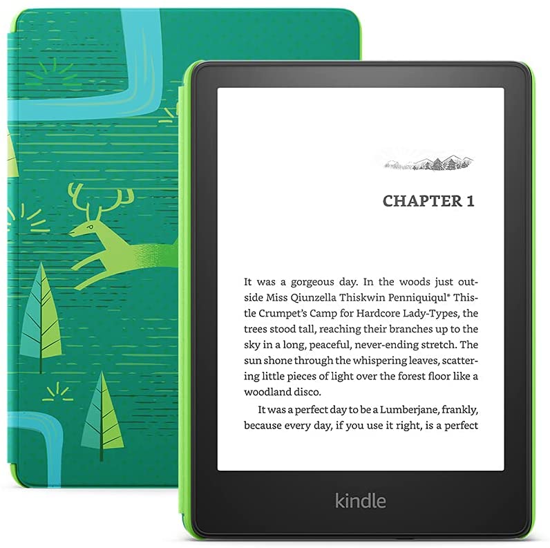 亞馬遜 Kindle Kids Paperwhite Kids (8 GB) 帶保護套的兒童版 – 現在配備 6.8 英寸顯示屏和可調節暖光