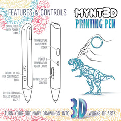 MYNT3D Super 3D 打印筆 – 適合初學者創作