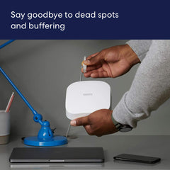 Amazon eero Pro 6 tri-band mesh Wi-Fi 6 router with built-in Zigbee smart home hub